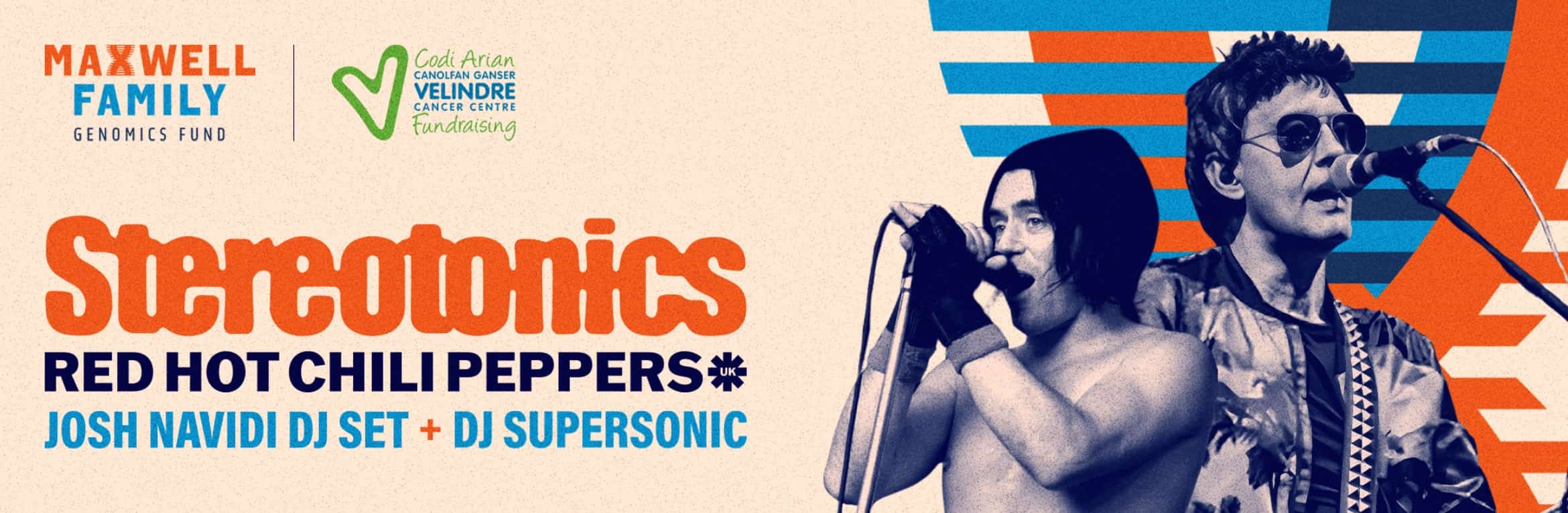 Stereotonics + Red Hot Chili Peppers UK tickets Tramshed Ticketek UK
