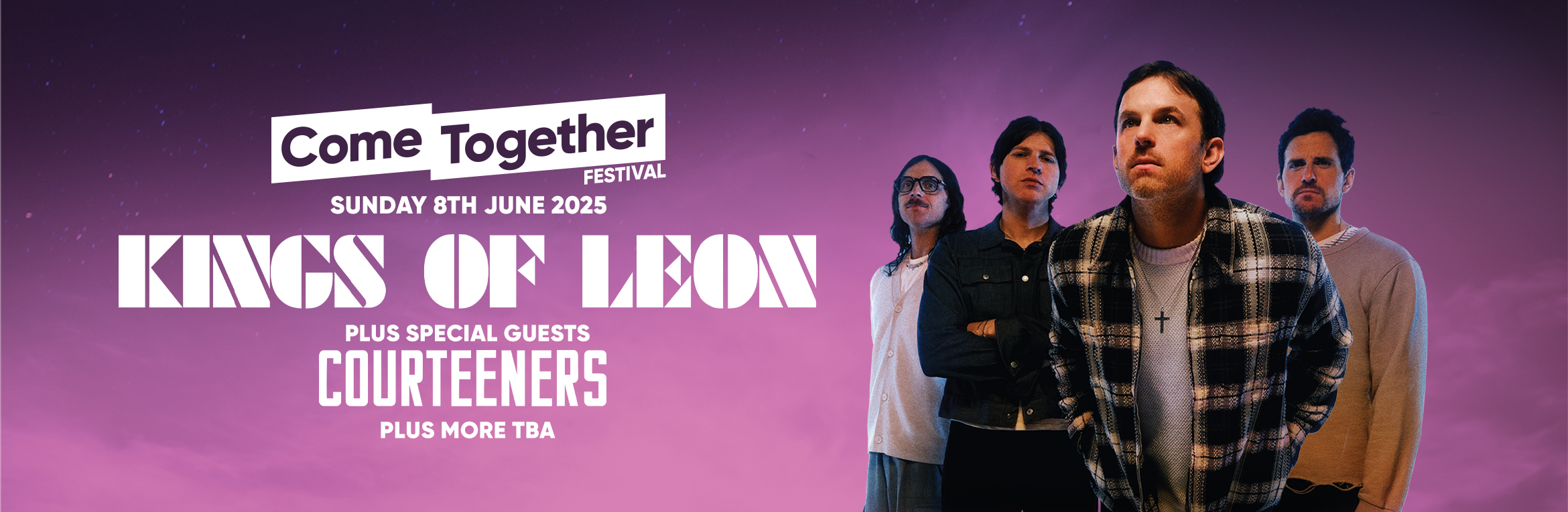 Kings Of Leon tickets Come Together Festival Ticketek UK