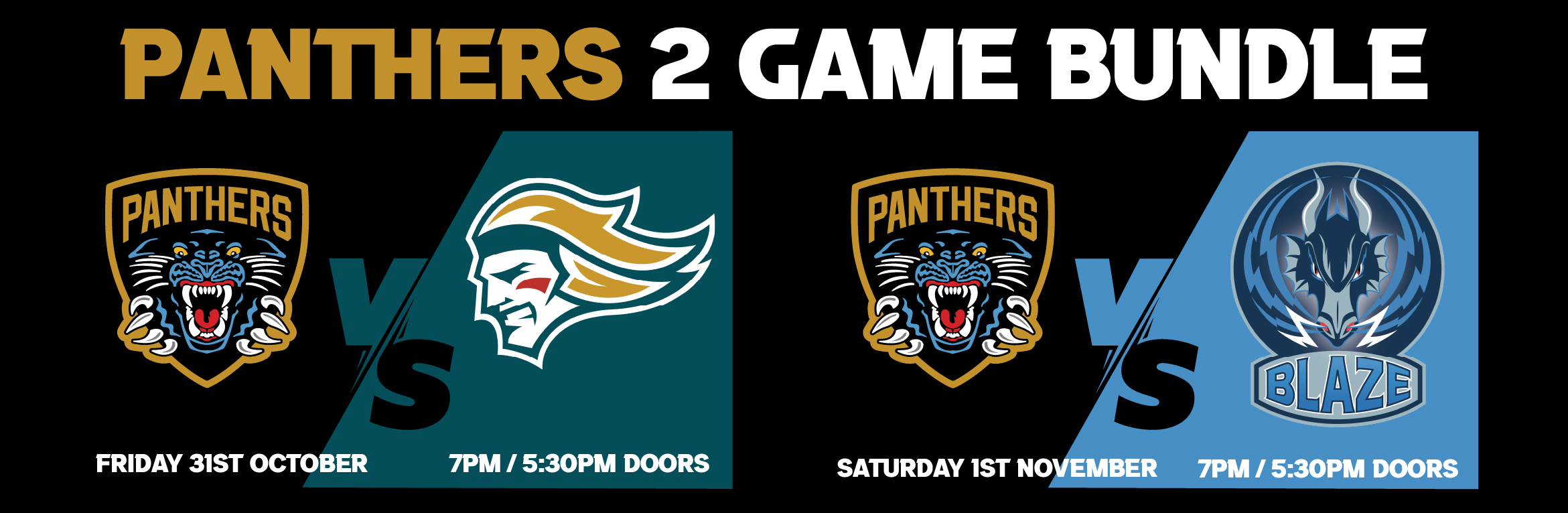 Nottingham Panthers 2-Game Bundle 