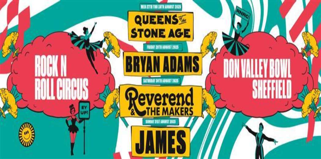 Rock N Roll Circus Sheffield 2025: Weekend Ticket