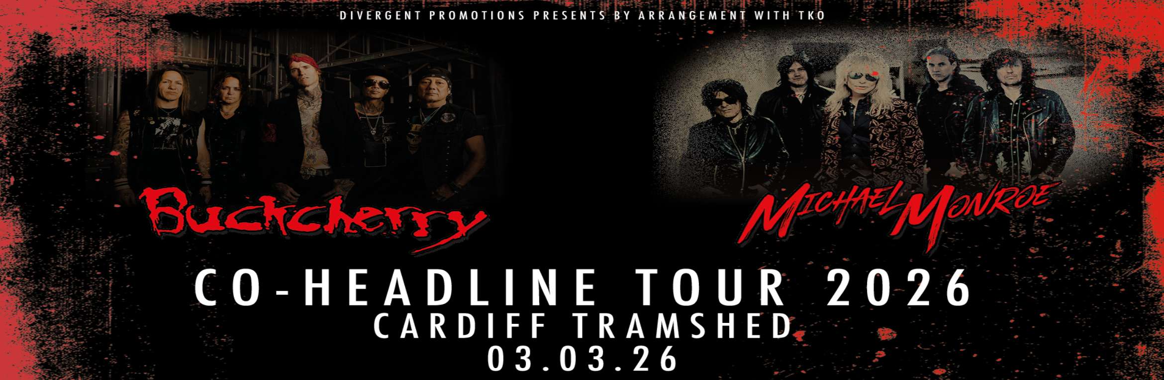 Buckcherry + Michael Monroe