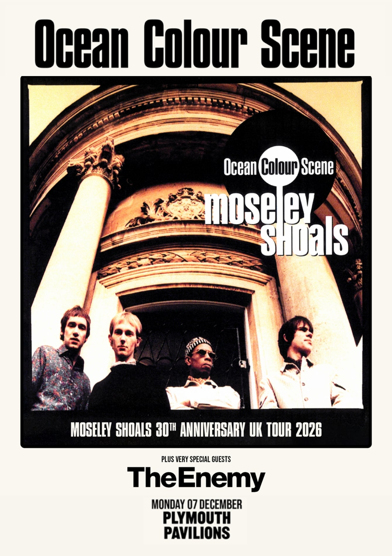 Ocean Colour Scene tickets | Pavilions | Plymouth Pavilions