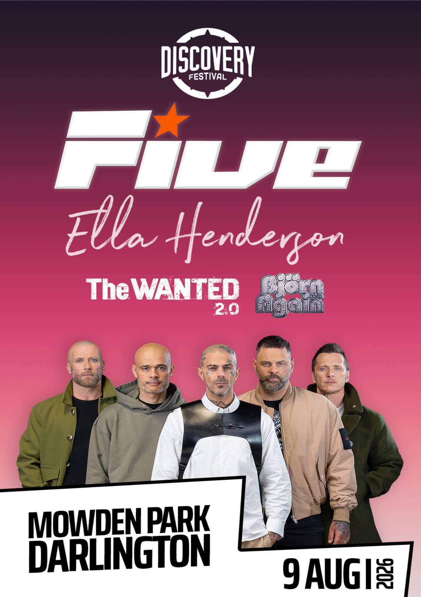Five, Ella Henderson and more!