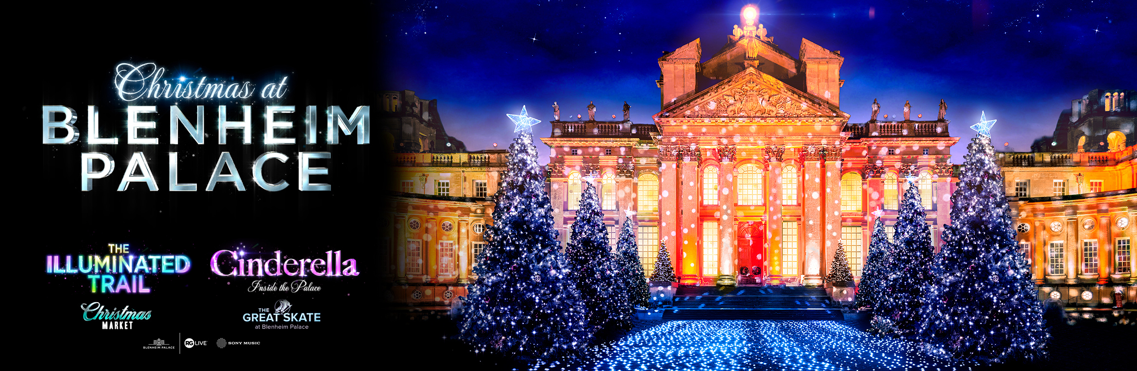 Light Trails at Blenheim Palace