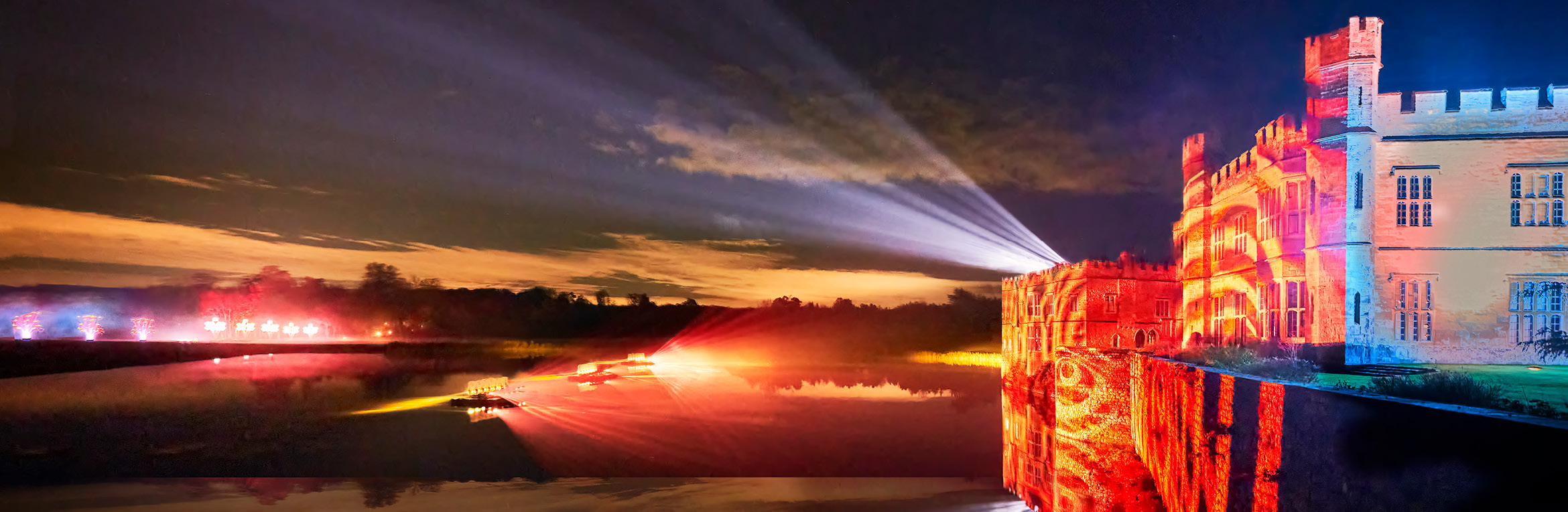 Christmas Lights at Leeds Castle (Anytime)