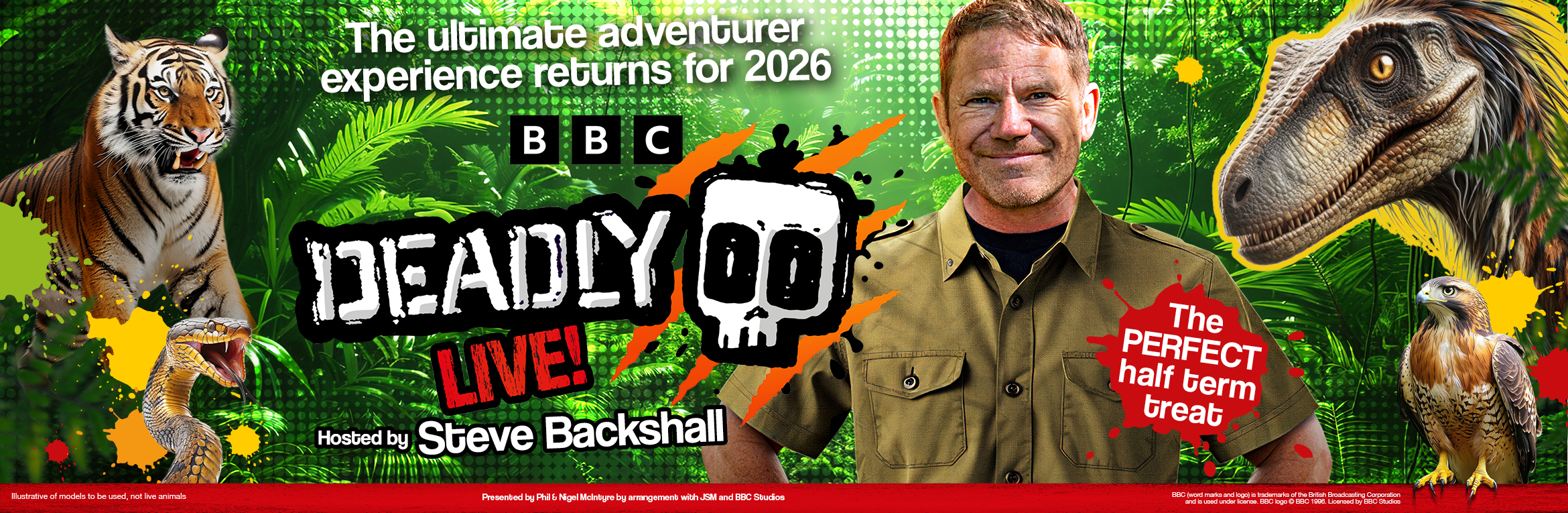 Steve Backshall's Deadly Live!